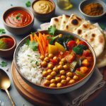 curry de garbanzos y verduras