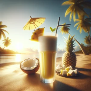 batido vegano coco