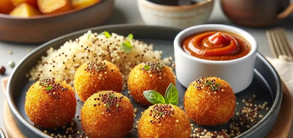 croquetas veganas de batata