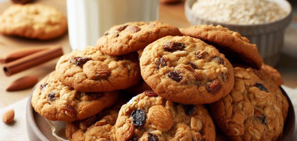 galletas veganas de avena