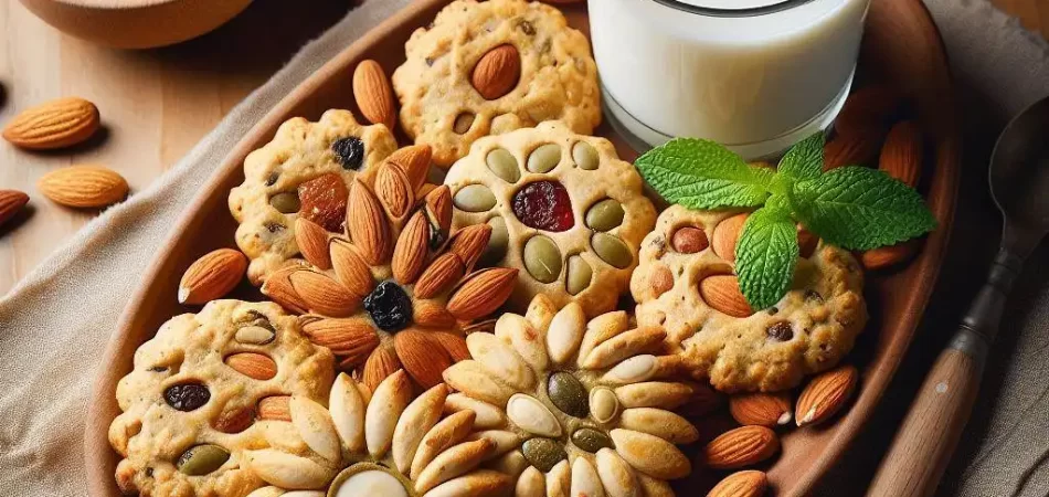 galletas veganas de semillas