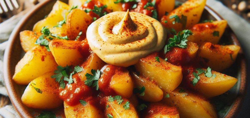 patatas bravas veganas